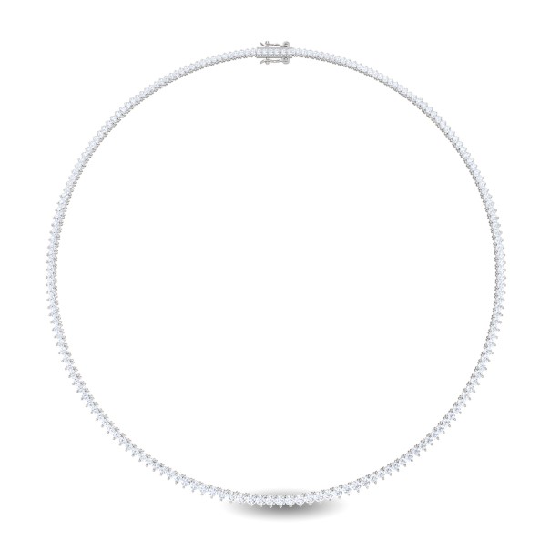 Lab Diamond Tennis Necklace